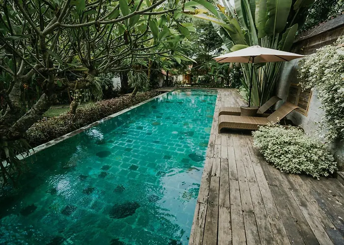 Accommodatie bij particulieren Wooden House Near Bali Zoo *
